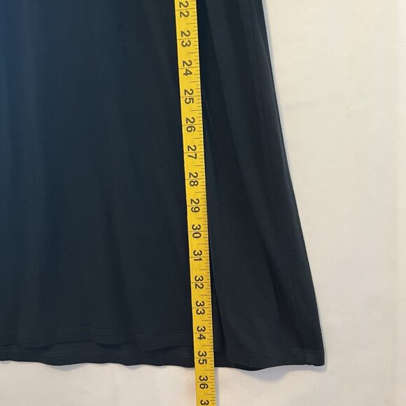 Boden Women’s Jersey Dress Black Size 10 Stretch Long Sleeve - Picture 5 of 8